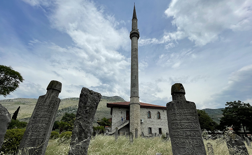 Ottoman-era mosque in martyrs’ cemetery restored in Montenegro